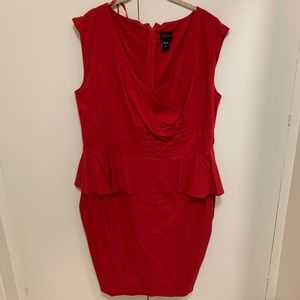 torrid red dress